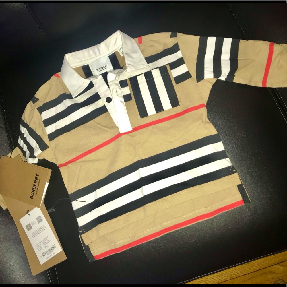 Infant Burberry shirt
